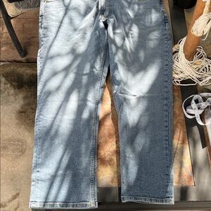 Izod Men's Light Blue Straight Jeans 40x30 nwt